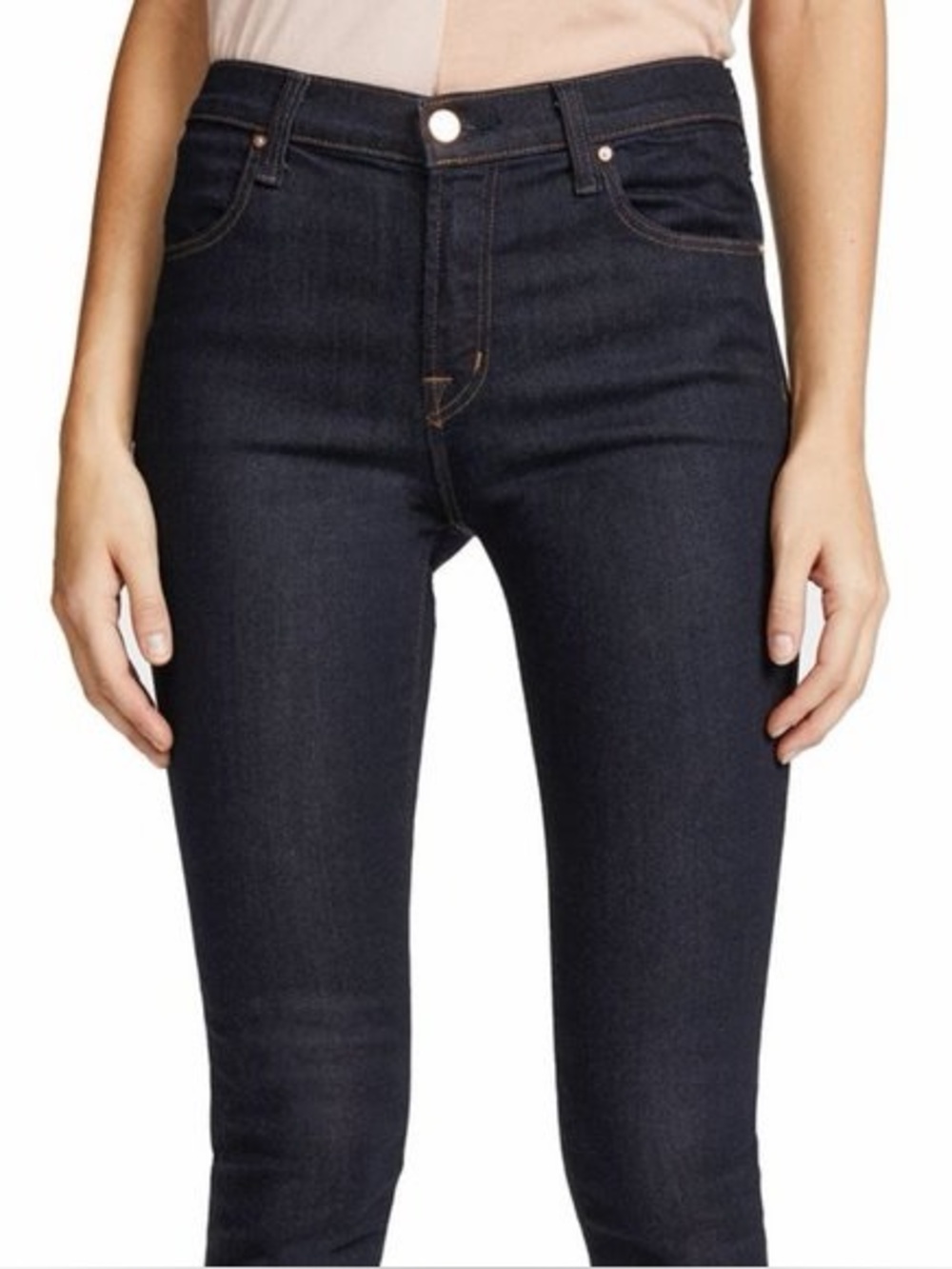 NWOT J Brand Size 32 Maria Starless High-Rise Dark Wash Skinny Jeans